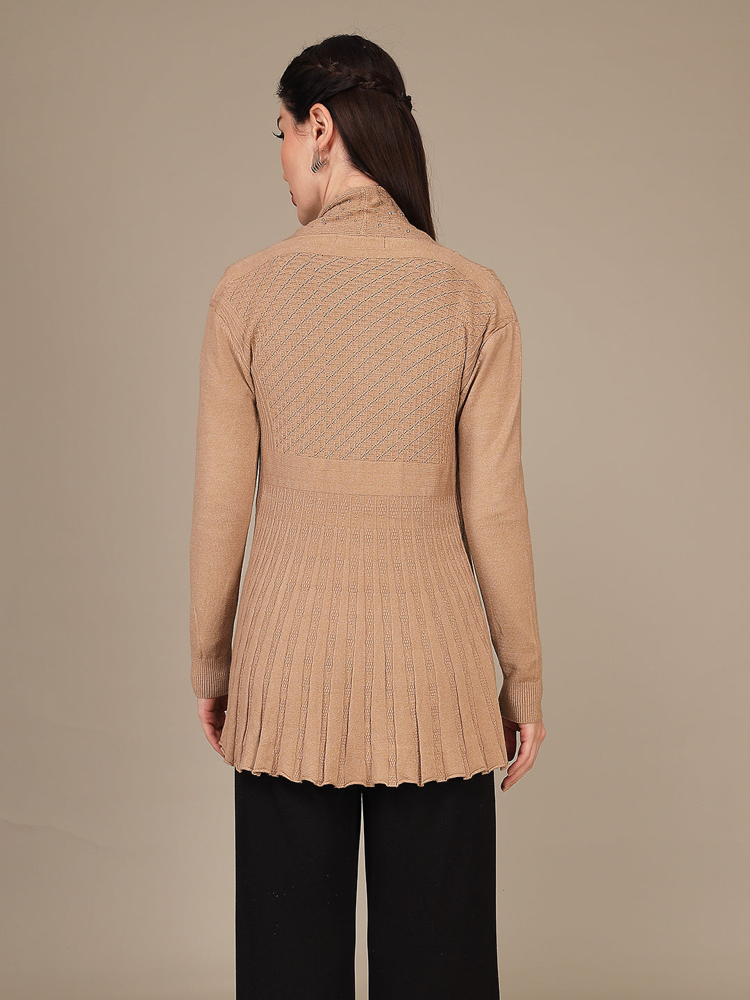 Elegant Drape Shrug