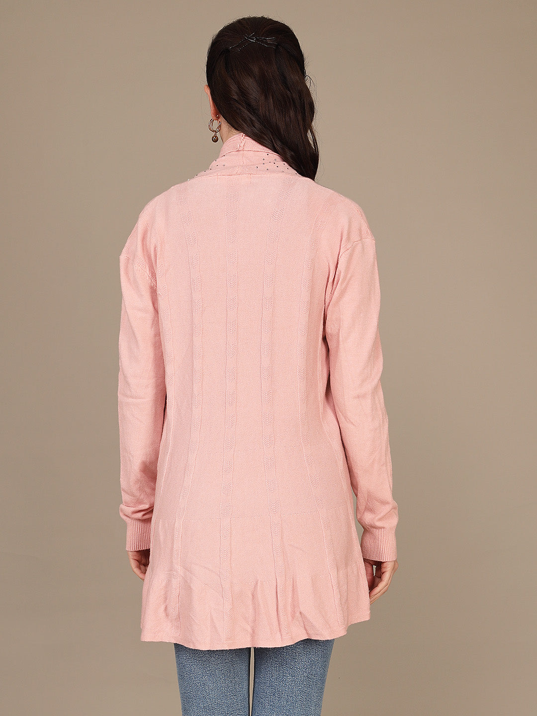 Elegant Drape Shrug