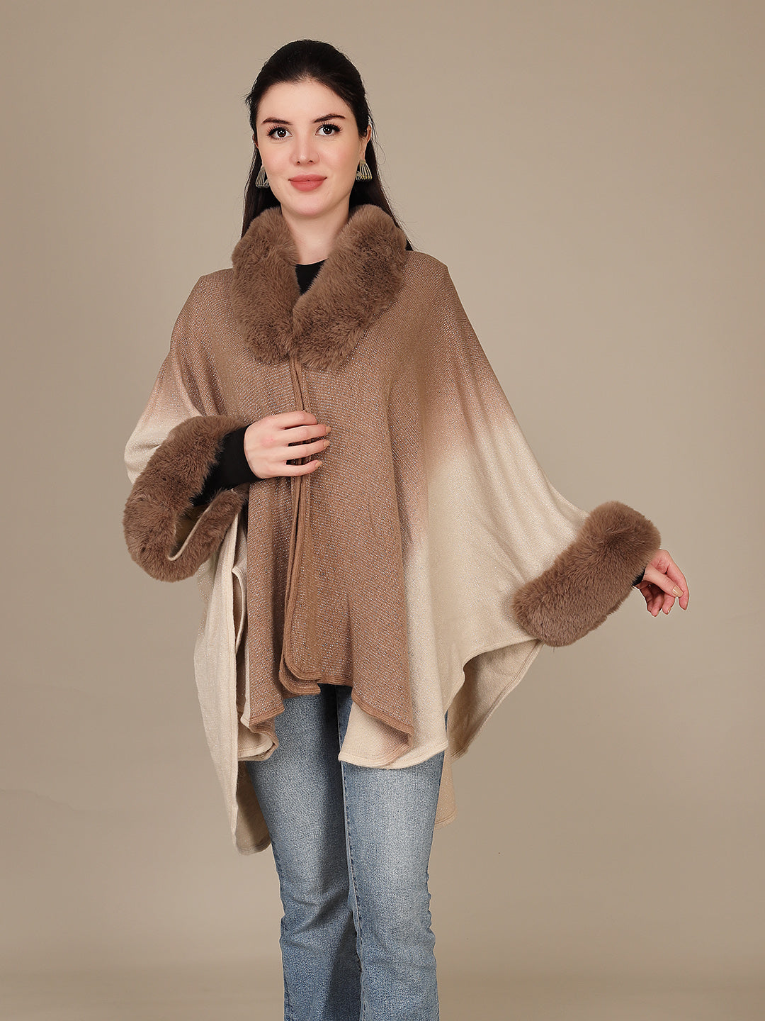 Elegant Drape Shrug