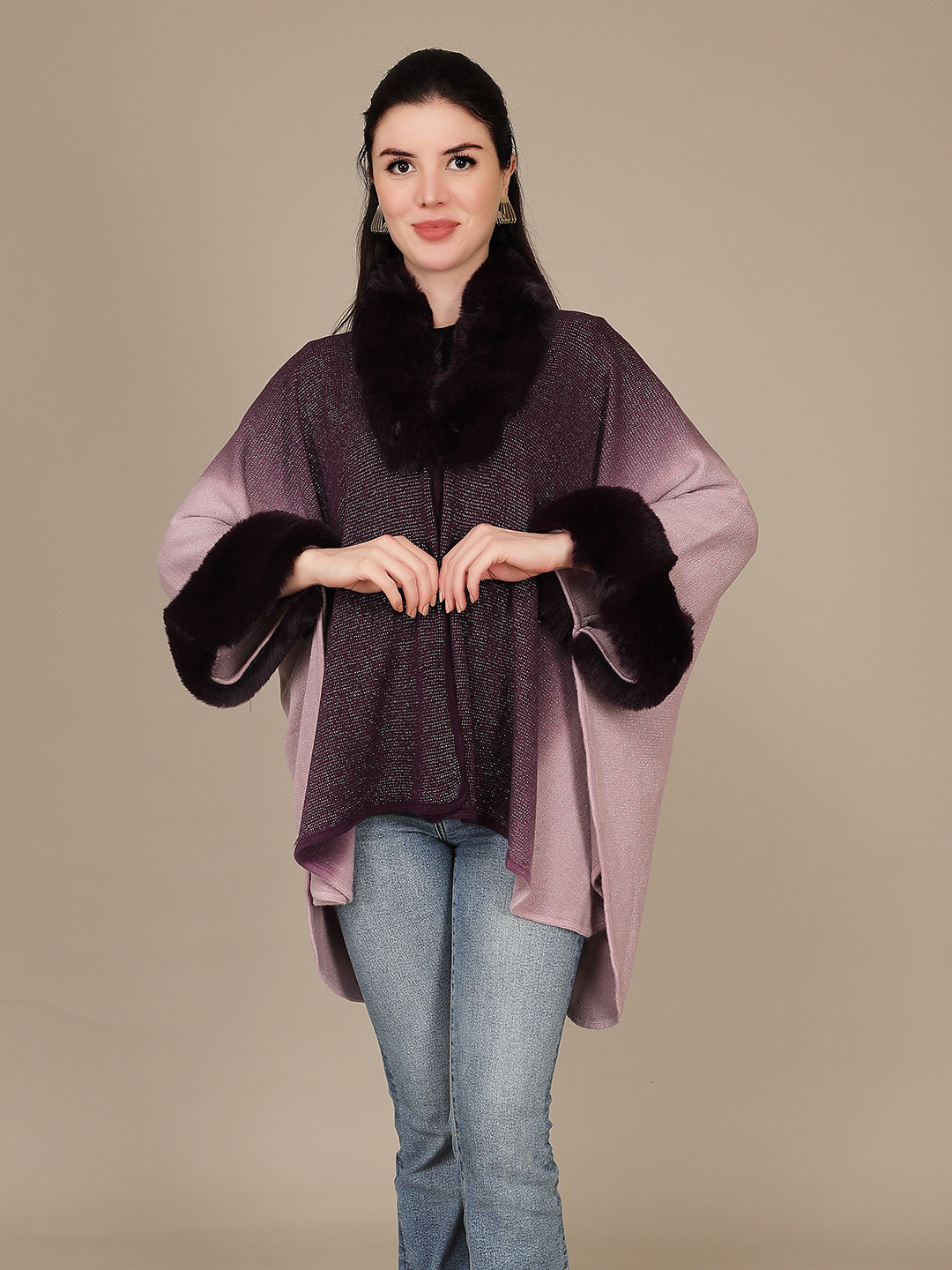 Elegant Drape Shrug