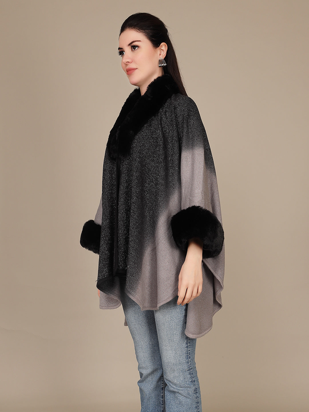 Elegant Drape Shrug