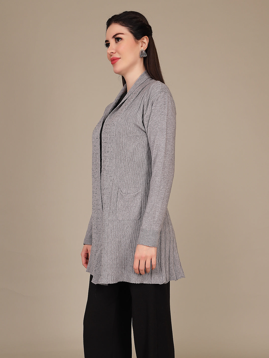 Elegant Drape Shrug
