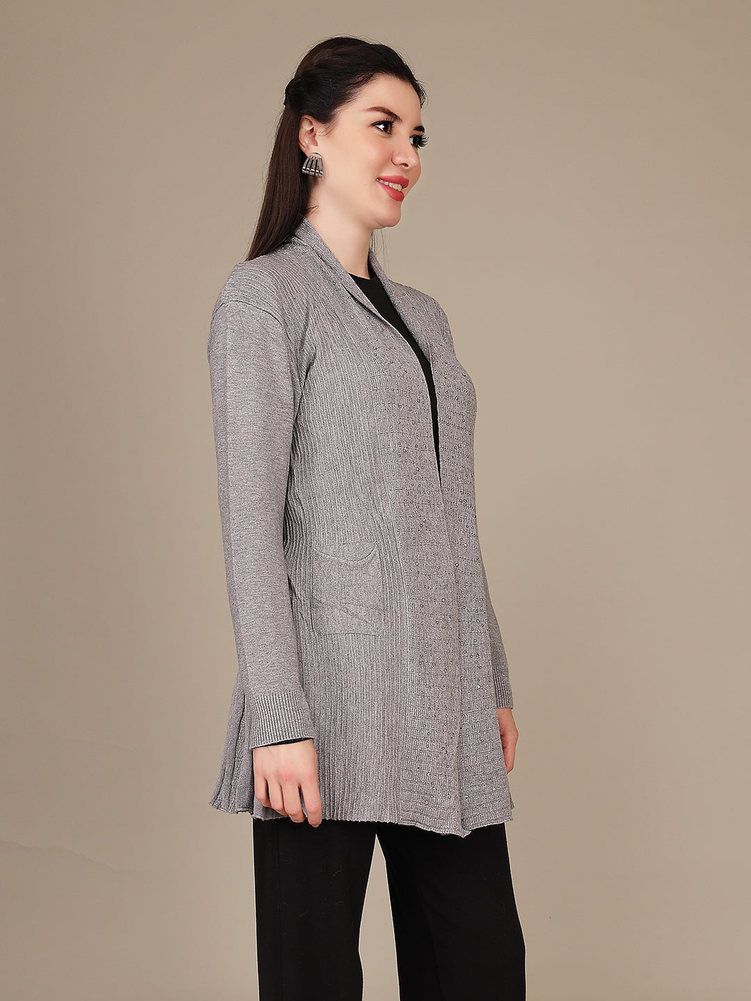 Elegant Drape Shrug
