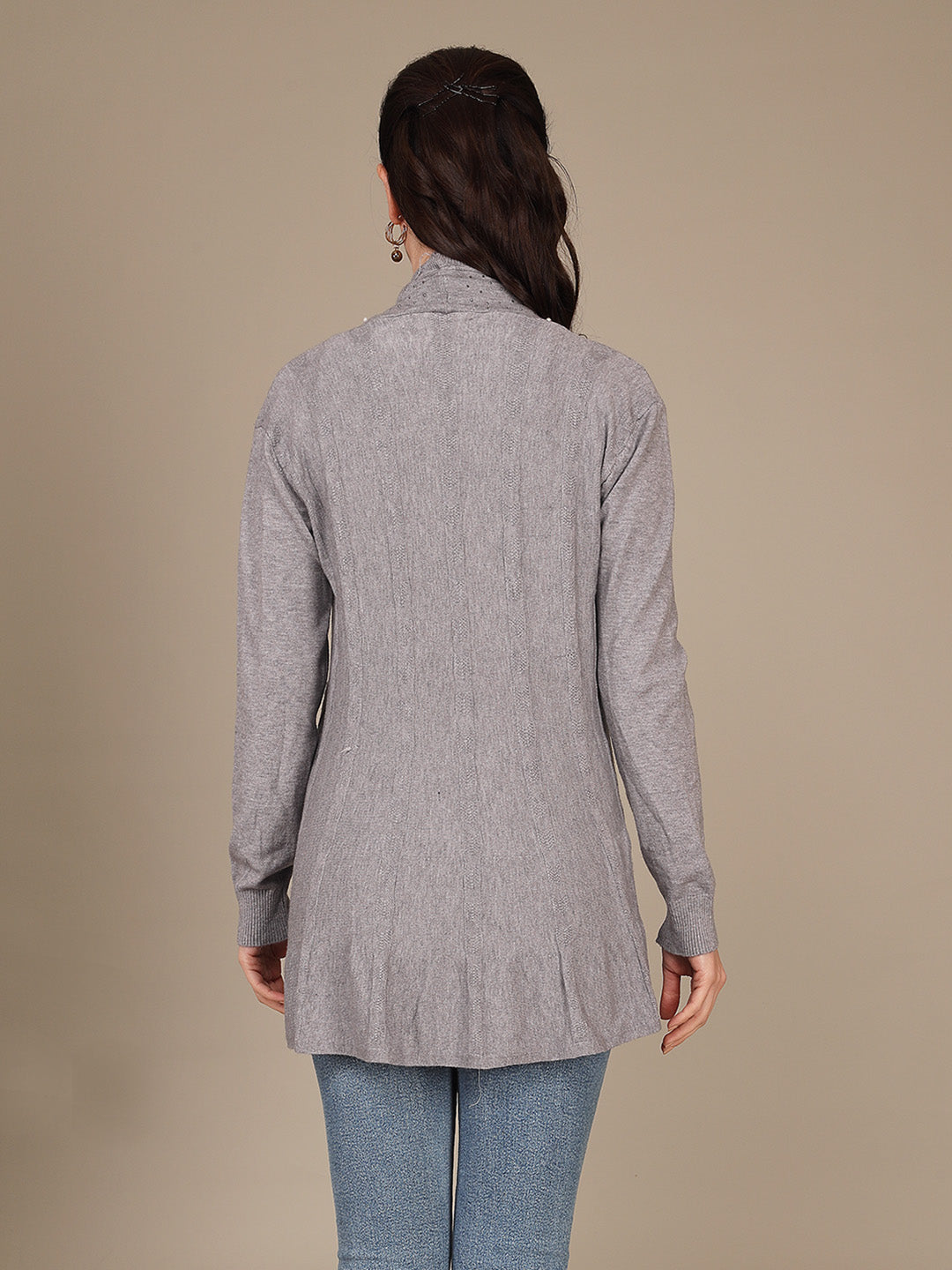 Elegant Drape Shrug