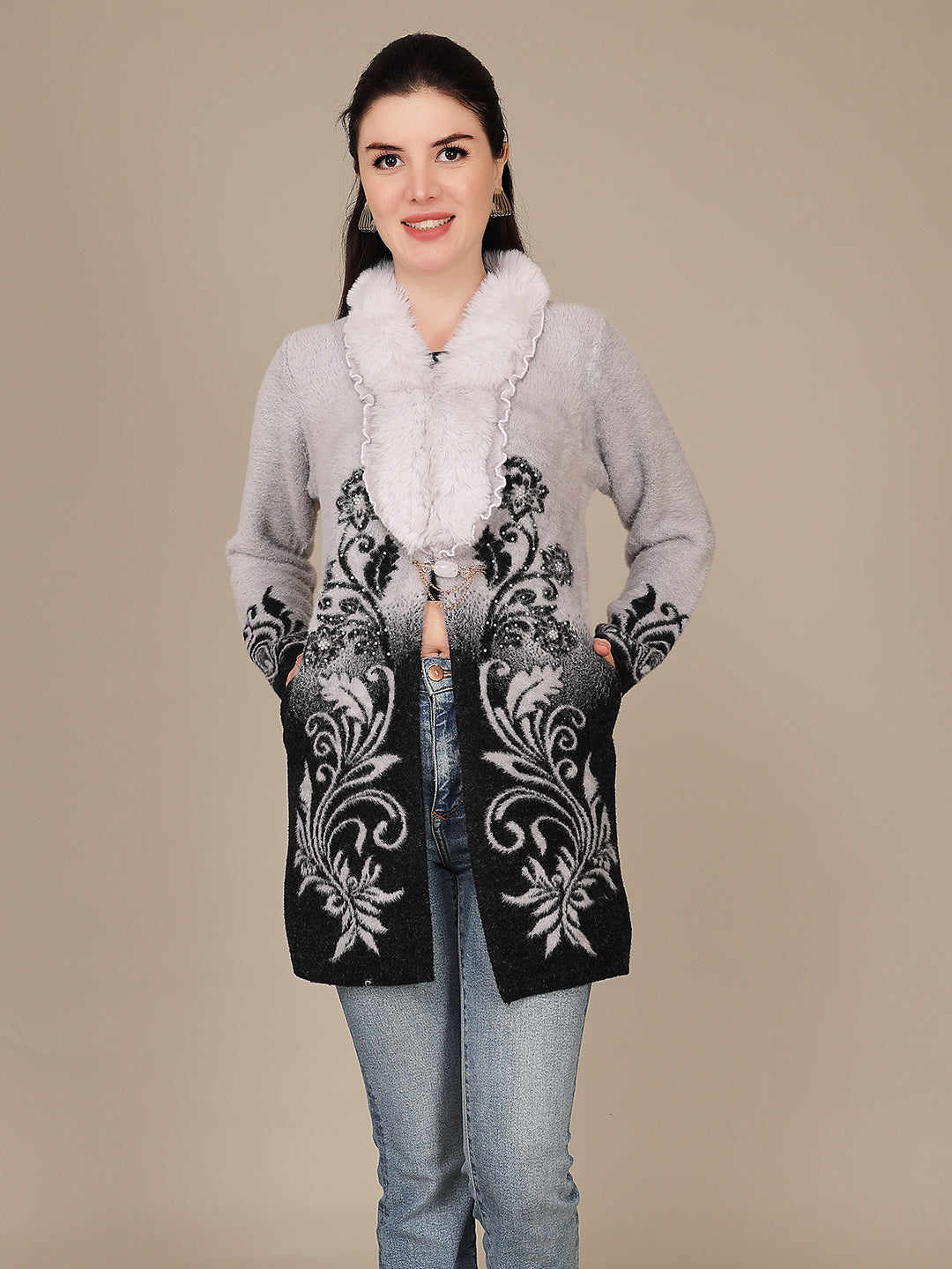 Elegant Drape Shrug