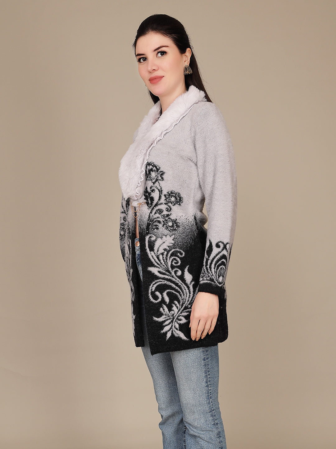 Elegant Drape Shrug