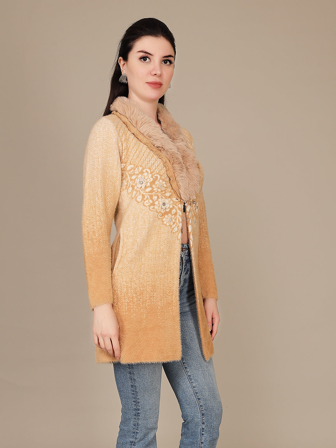 Elegant Drape Shrug