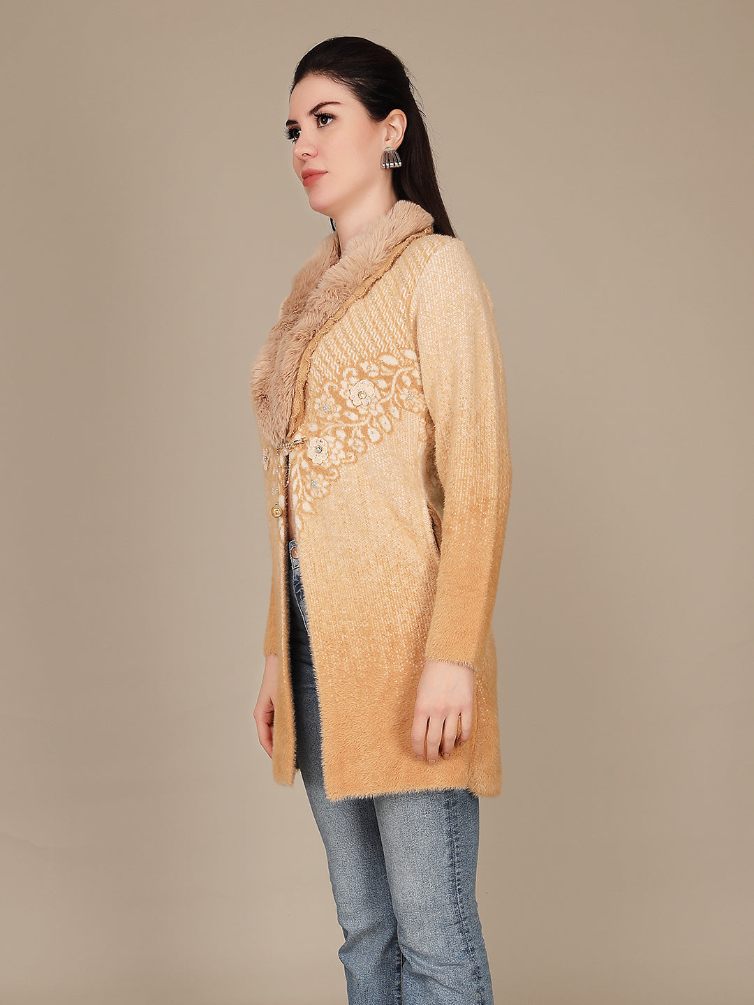 Elegant Drape Shrug
