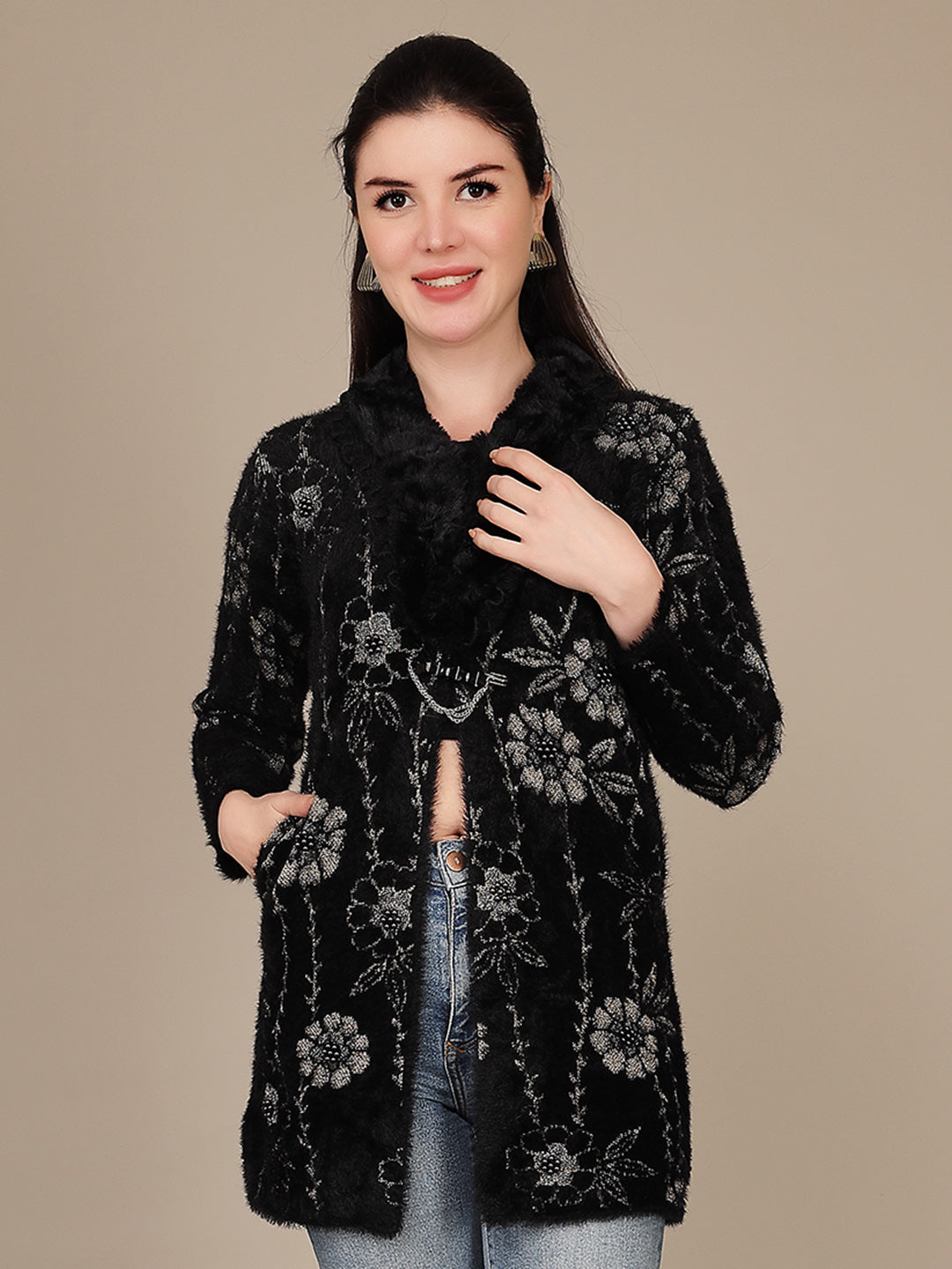 Elegant Drape Shrug