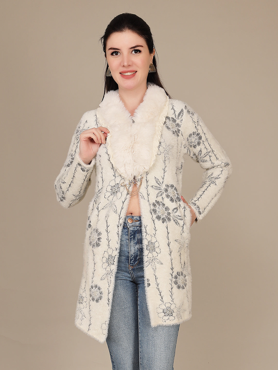 Elegant Drape Shrug