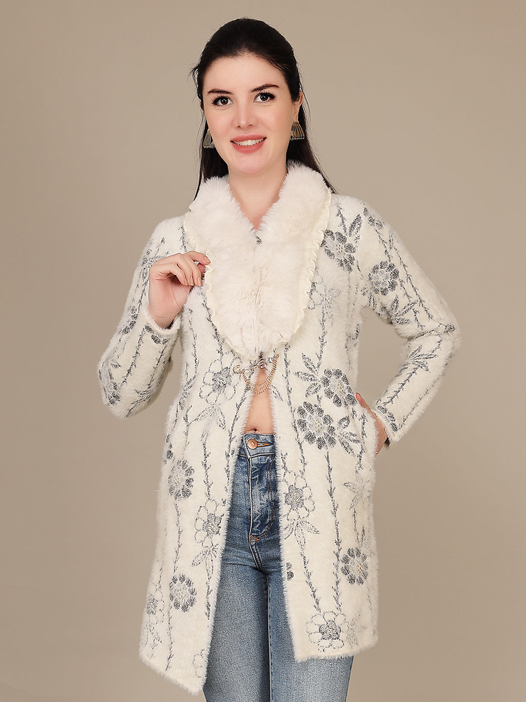 Elegant Drape Shrug