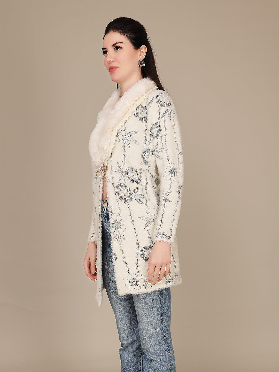 Elegant Drape Shrug