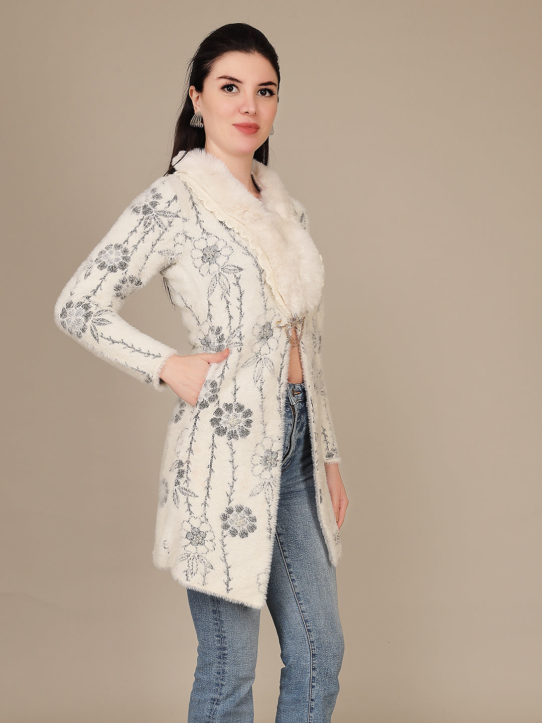 Elegant Drape Shrug