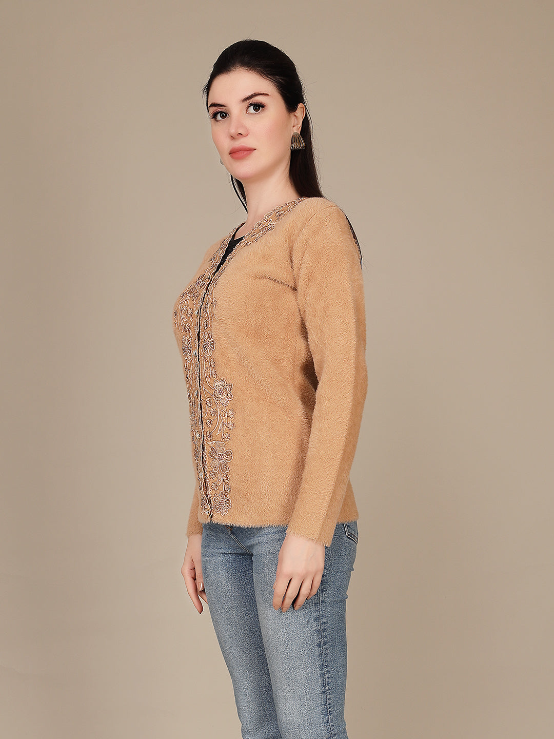 Elegant Drape Shrug