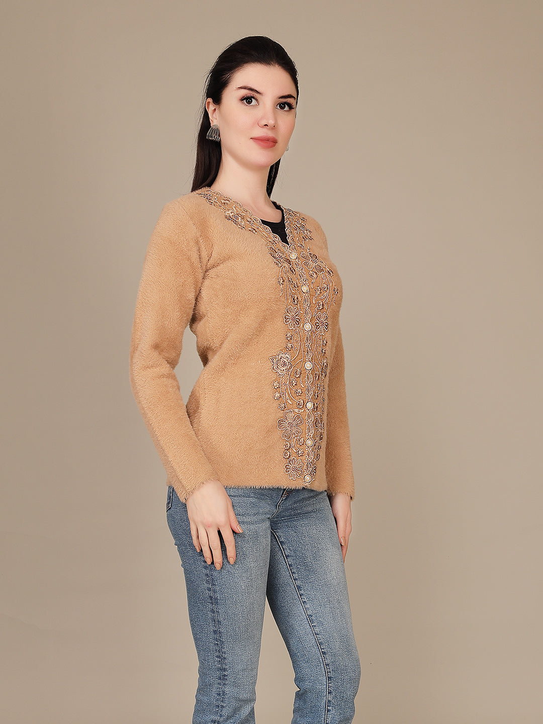 Elegant Drape Shrug