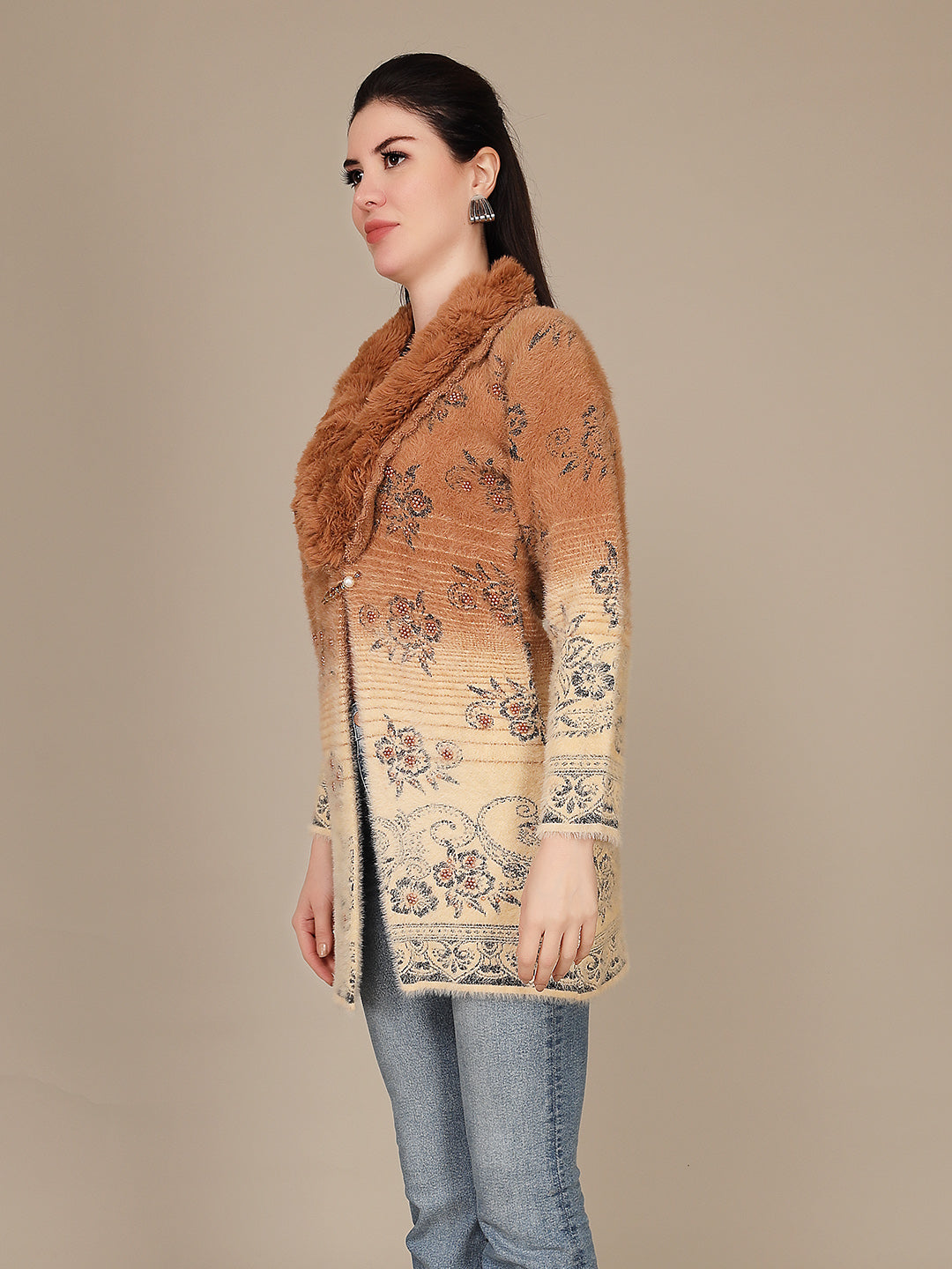 Elegant Drape Shrug