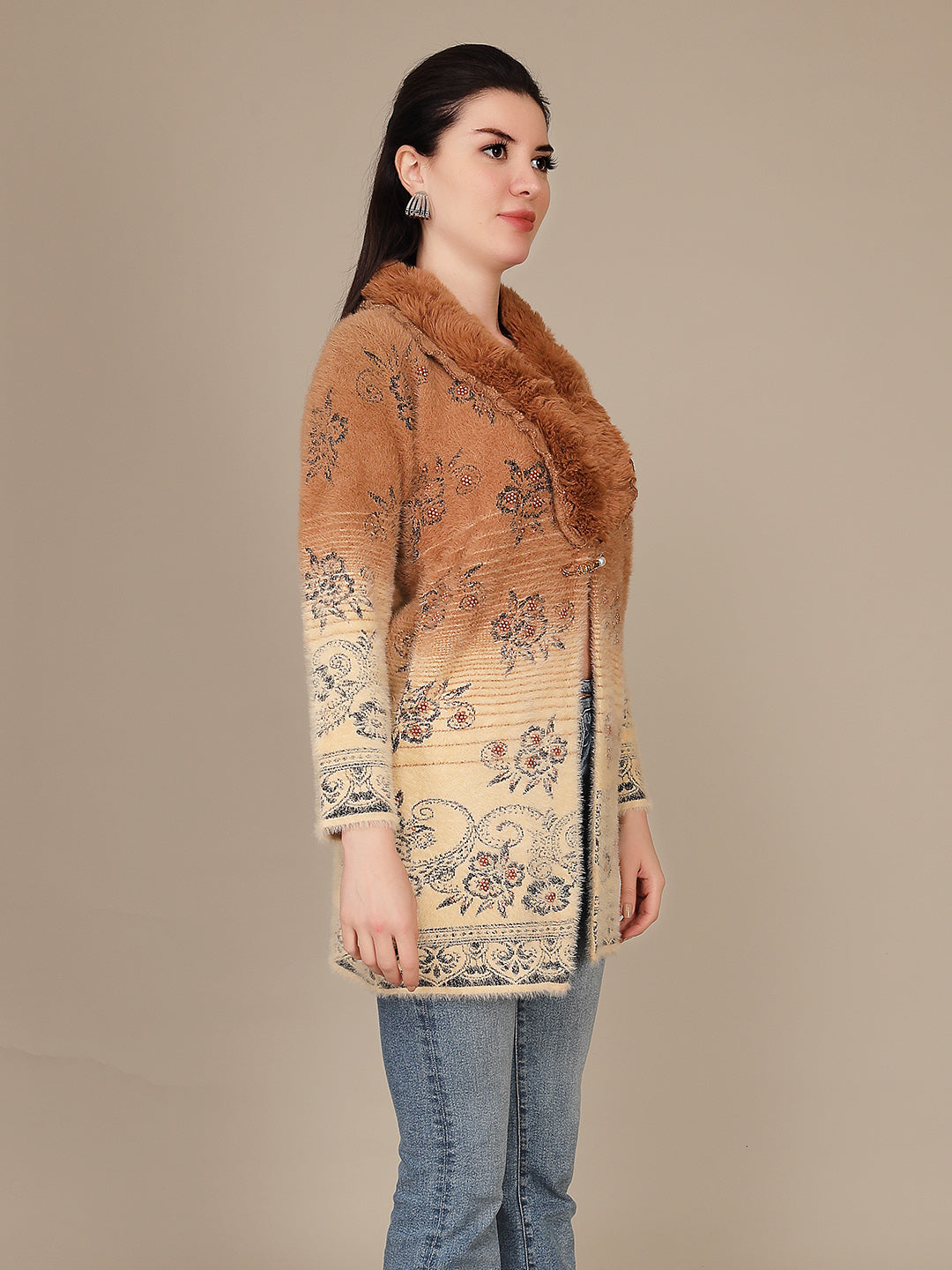 Elegant Drape Shrug