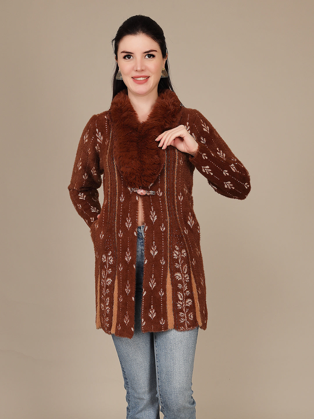 Elegant Drape Shrug