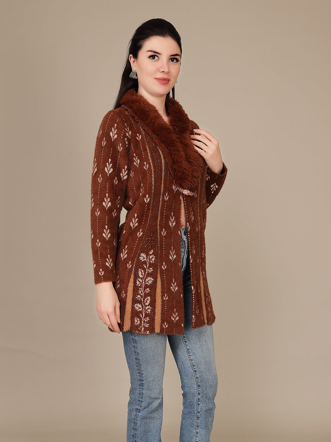 Elegant Drape Shrug