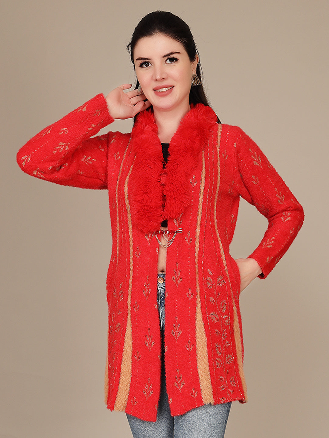 Elegant Drape Shrug