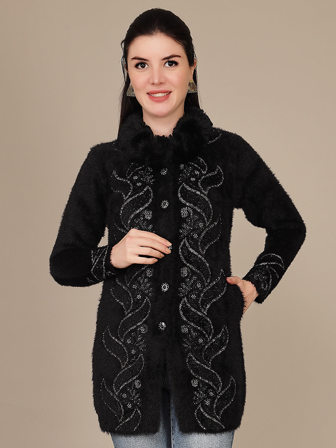 Elegant Drape Shrug
