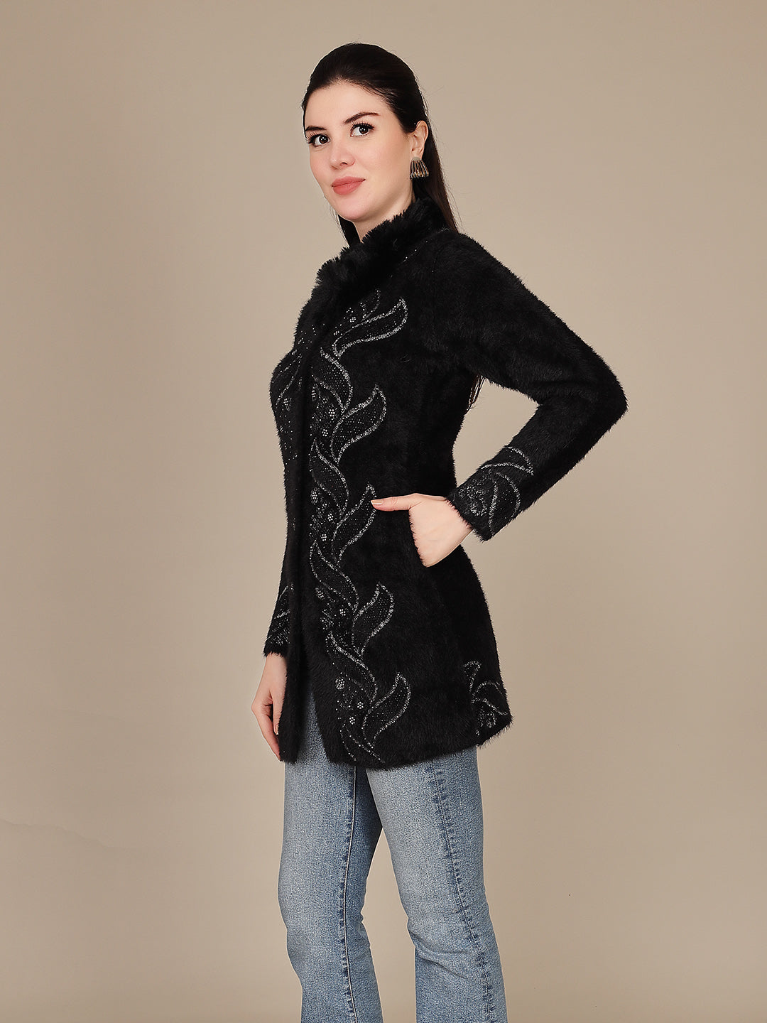Elegant Drape Shrug
