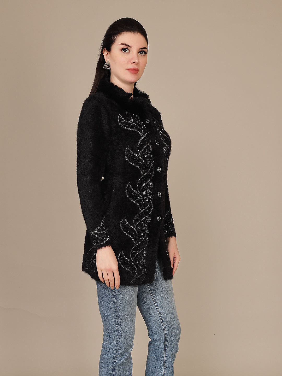 Elegant Drape Shrug
