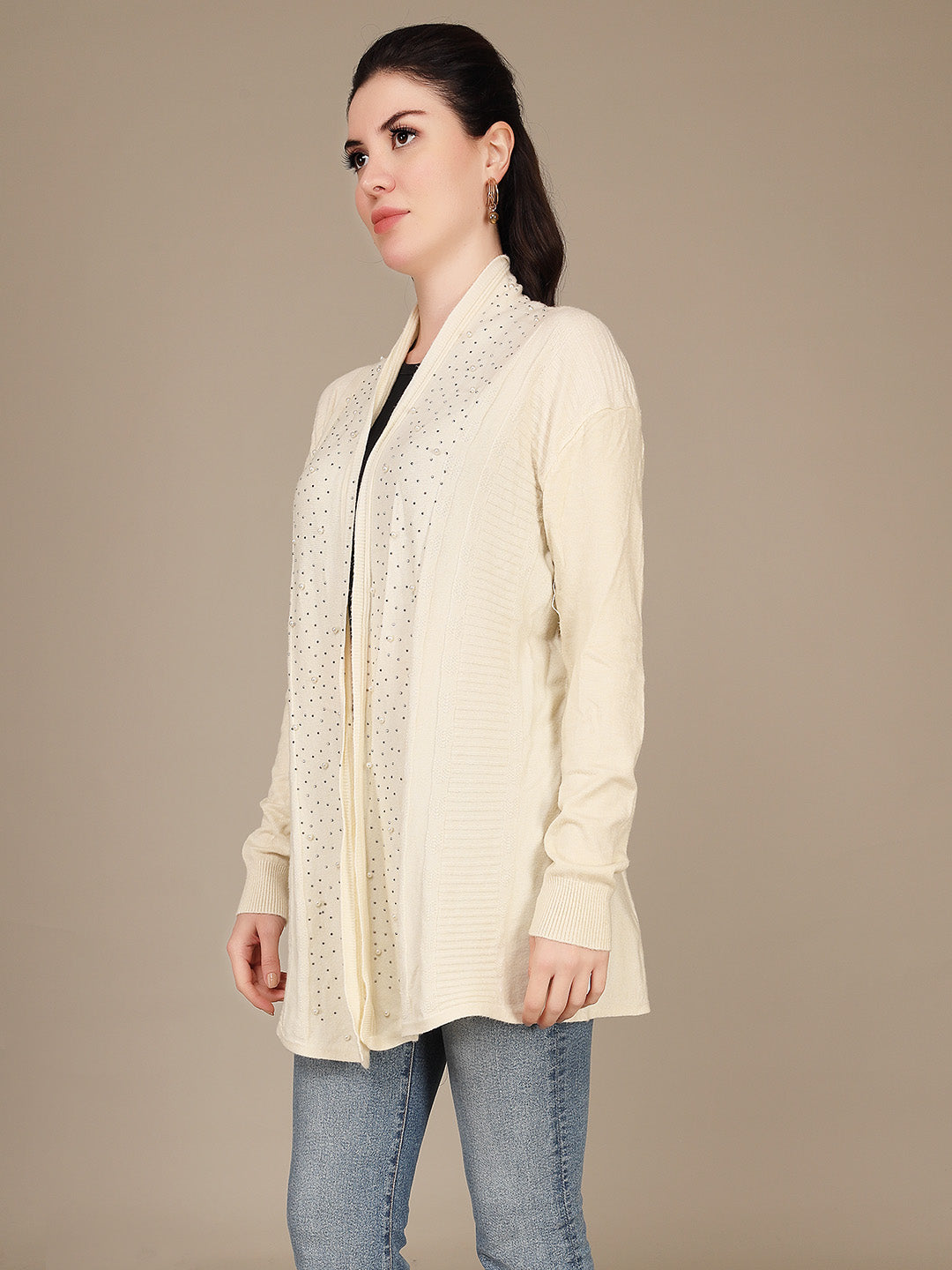 Elegant Drape Shrug