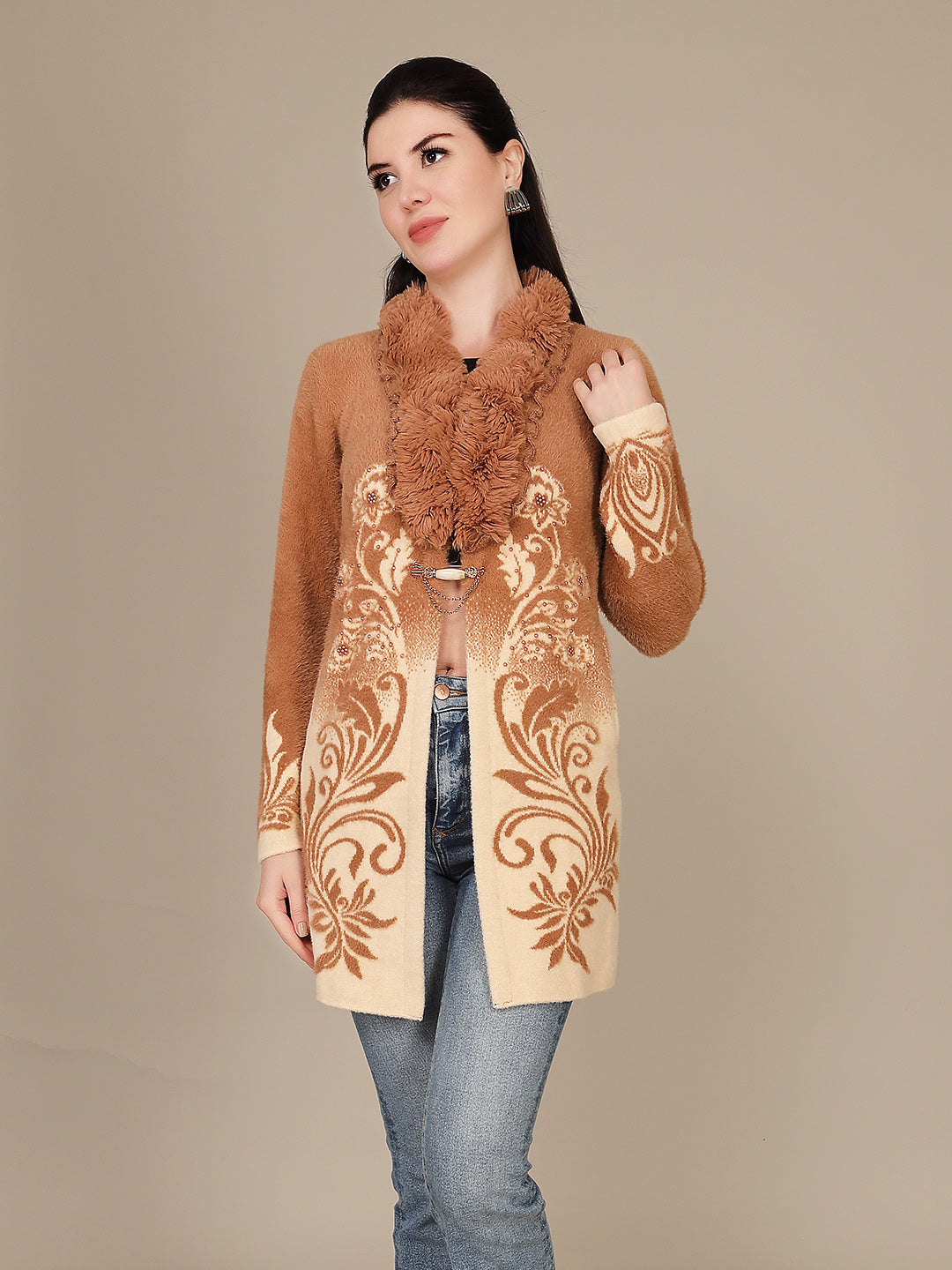 Elegant Drape Shrug