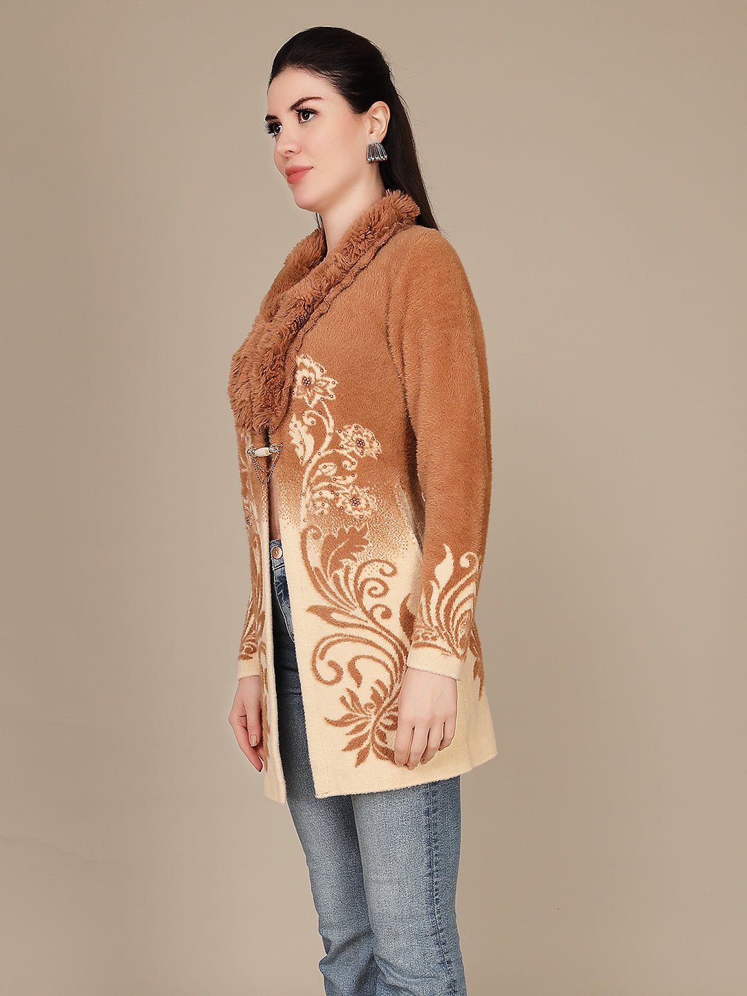 Elegant Drape Shrug