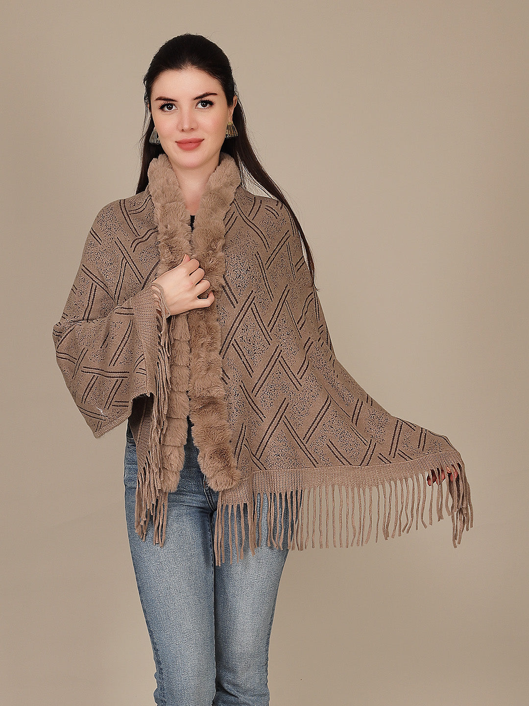 Elegant Drape Shrug