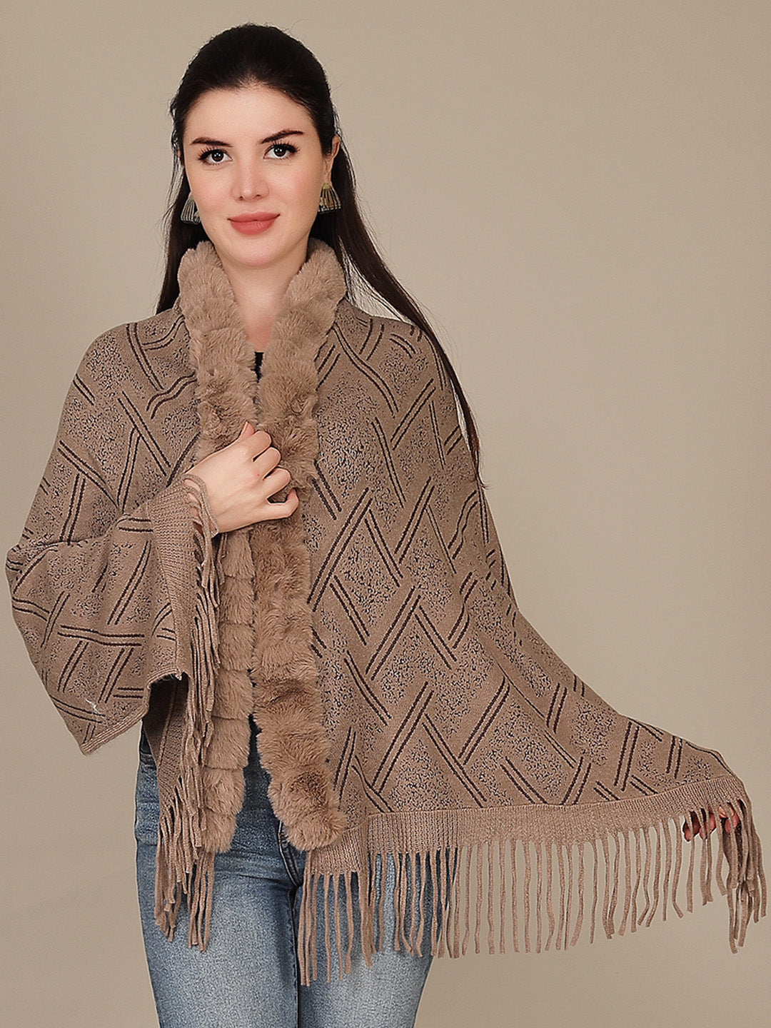 Elegant Drape Shrug