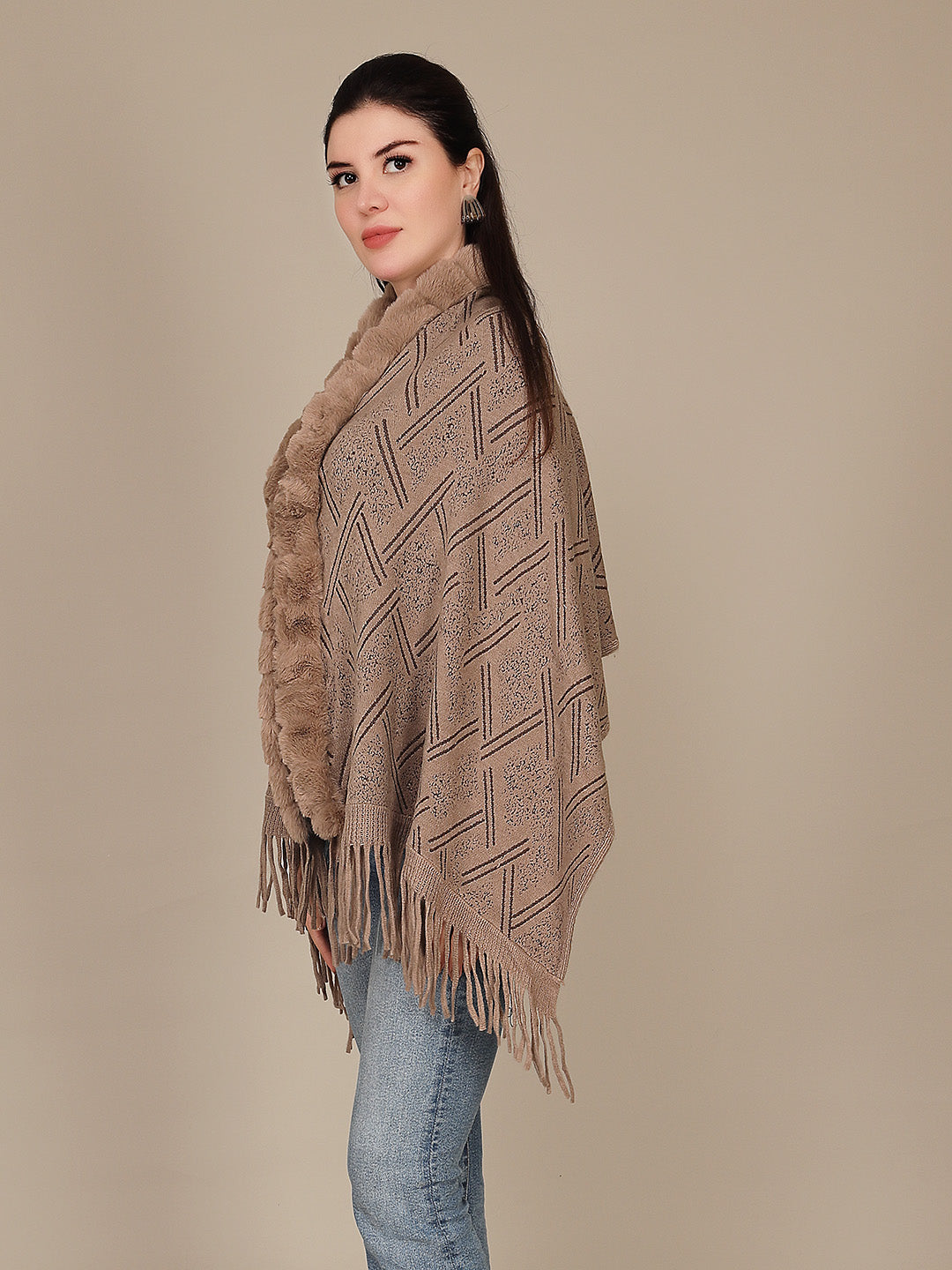 Elegant Drape Shrug