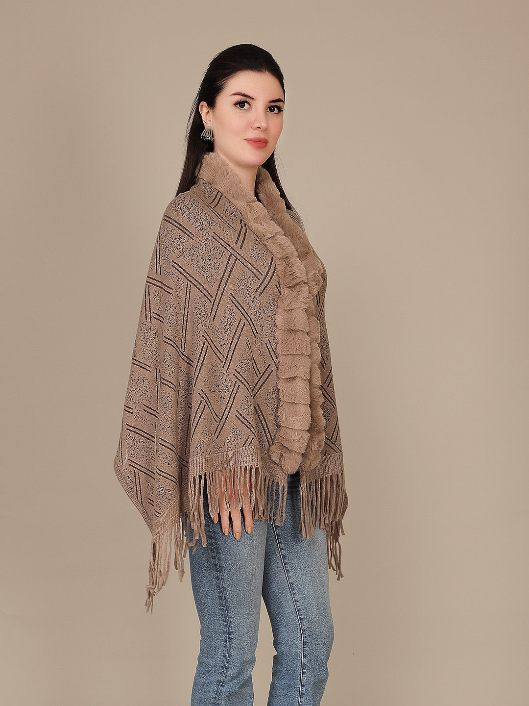 Elegant Drape Shrug
