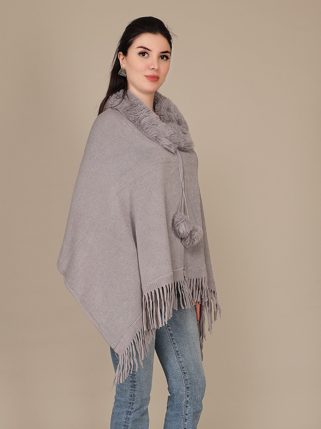 Elegant Drape Shrug