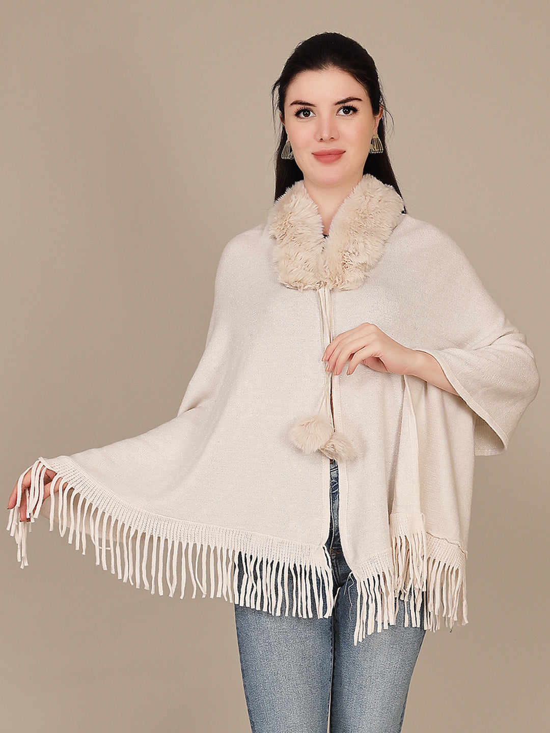 Elegant Drape Shrug