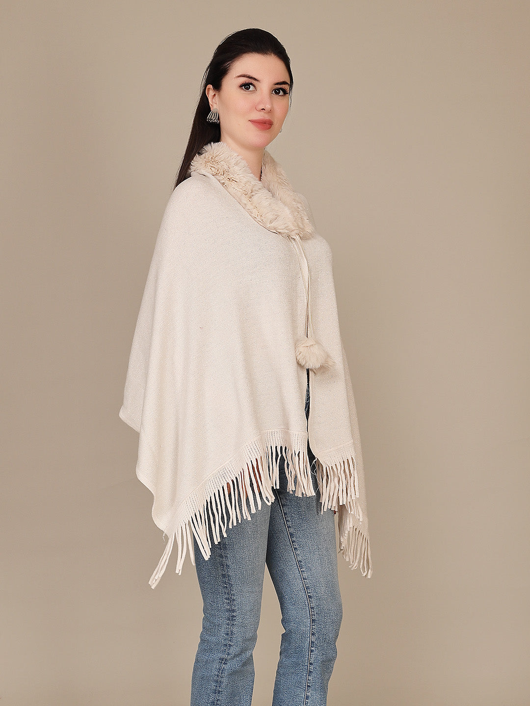 Elegant Drape Shrug