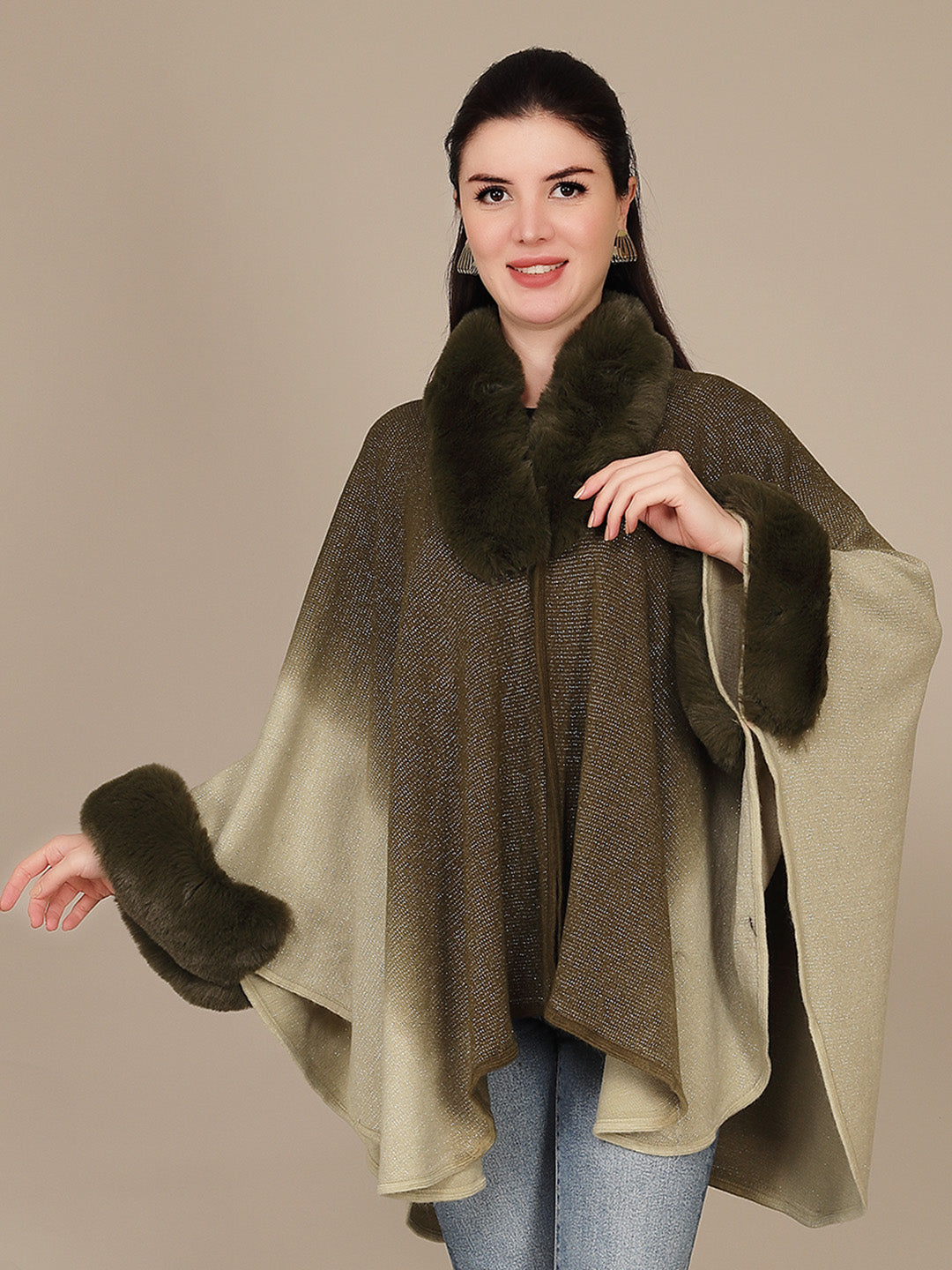 Elegant Drape Shrug
