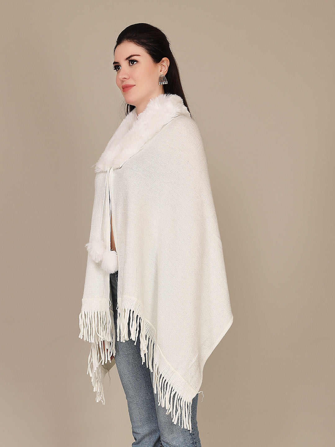 Elegant Drape Shrug