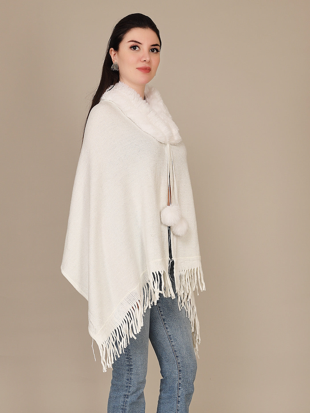 Elegant Drape Shrug