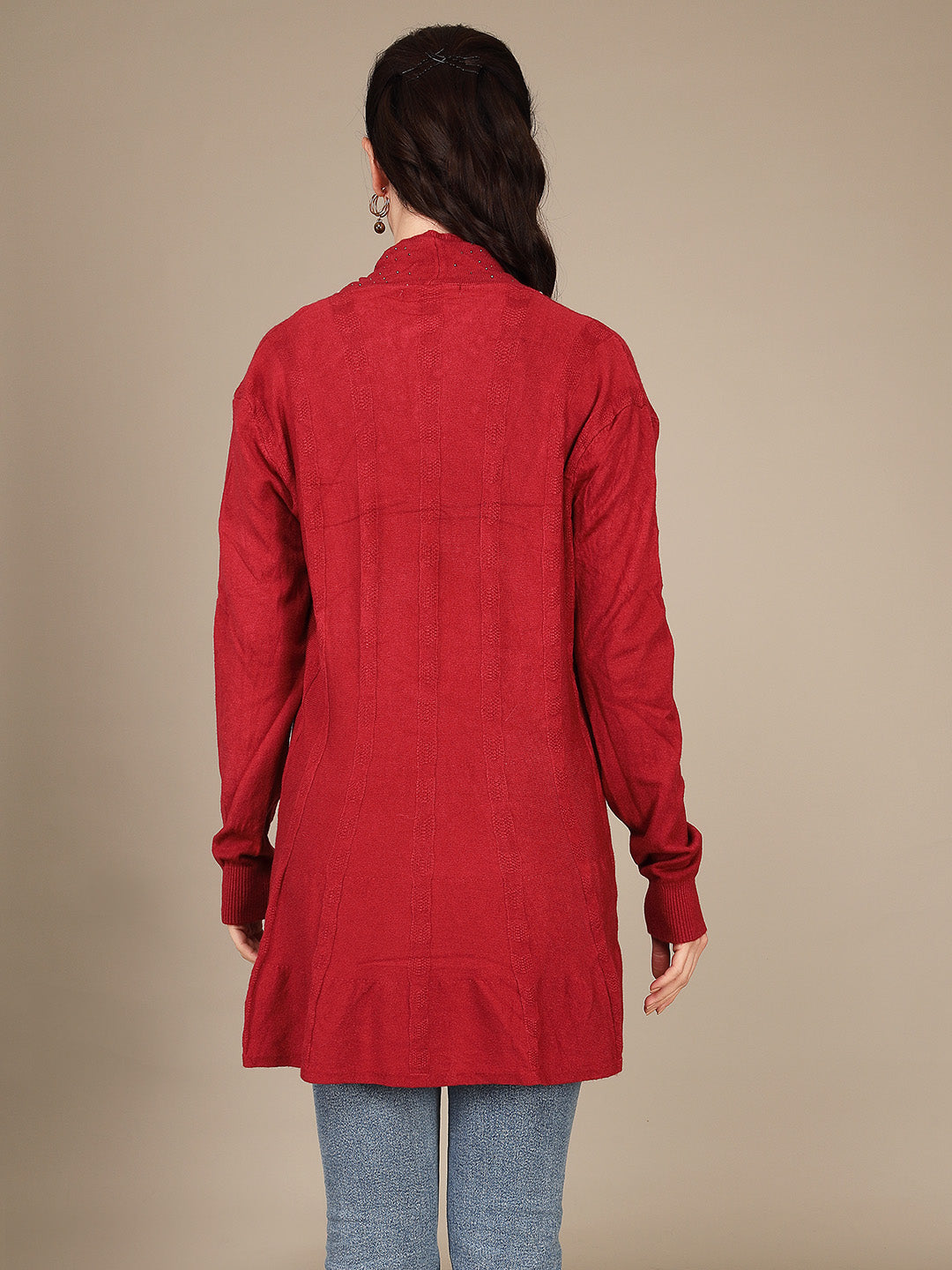 Elegant Drape Shrug