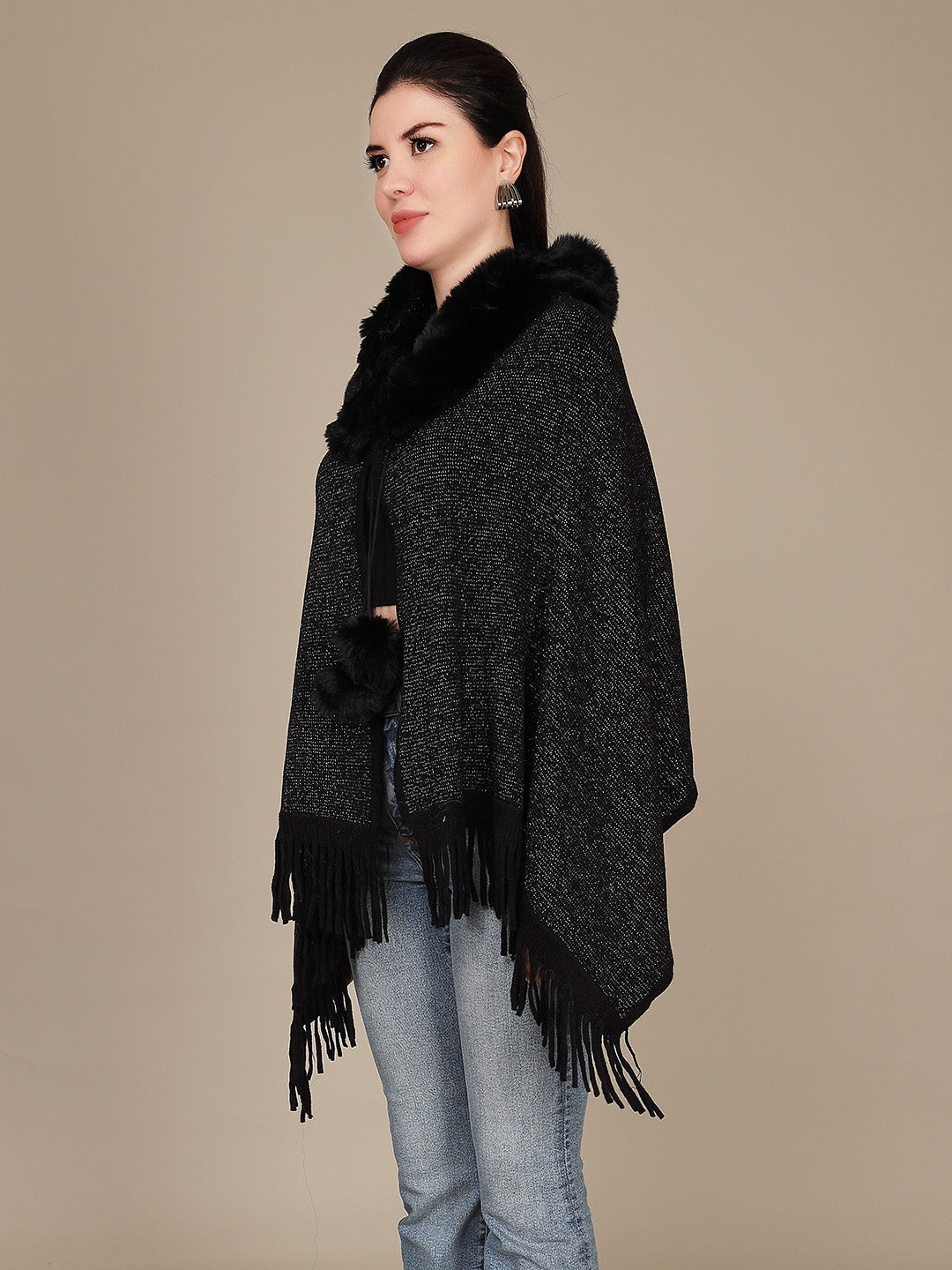Elegant Drape Shrug