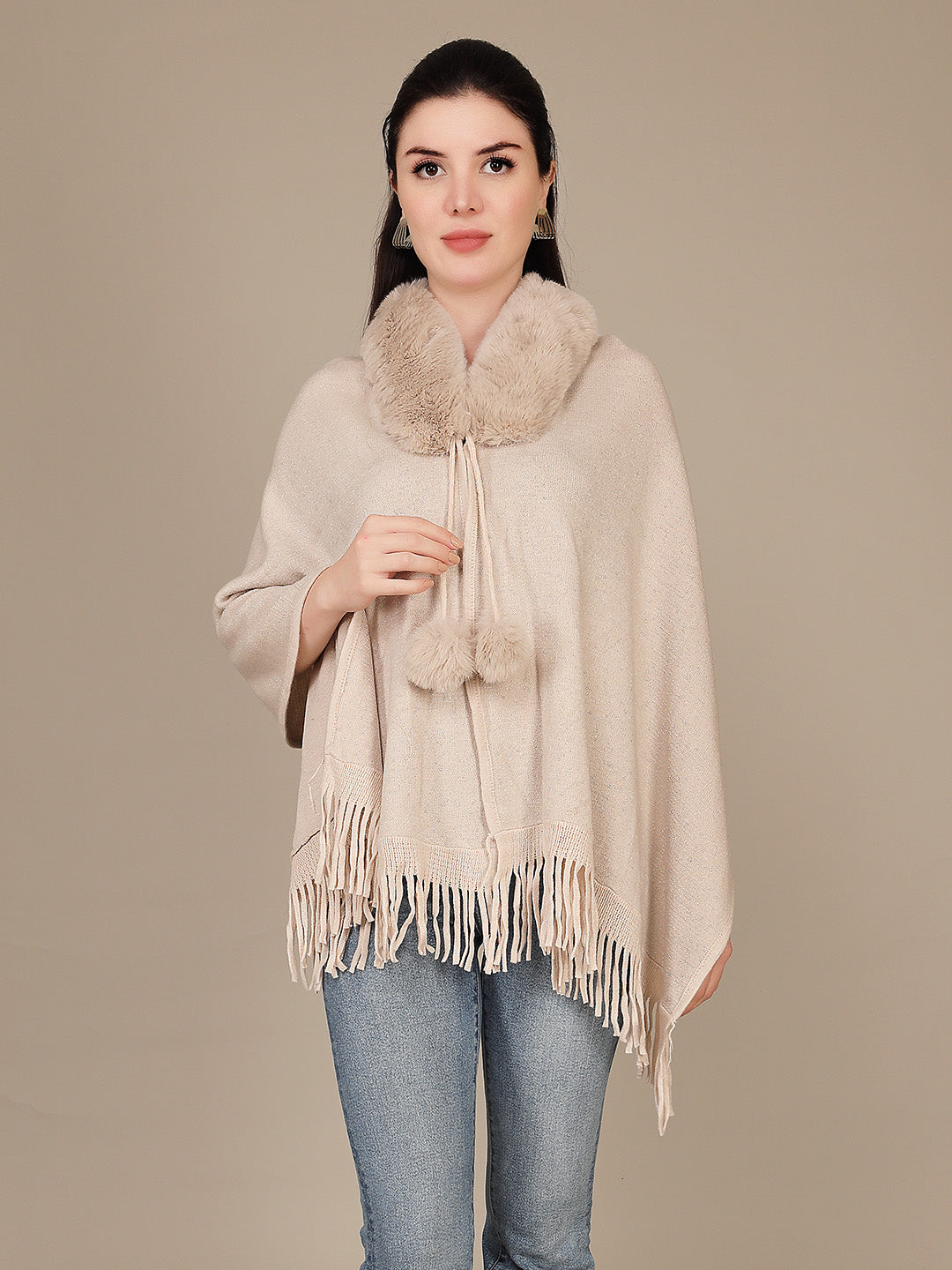 Elegant Drape Shrug