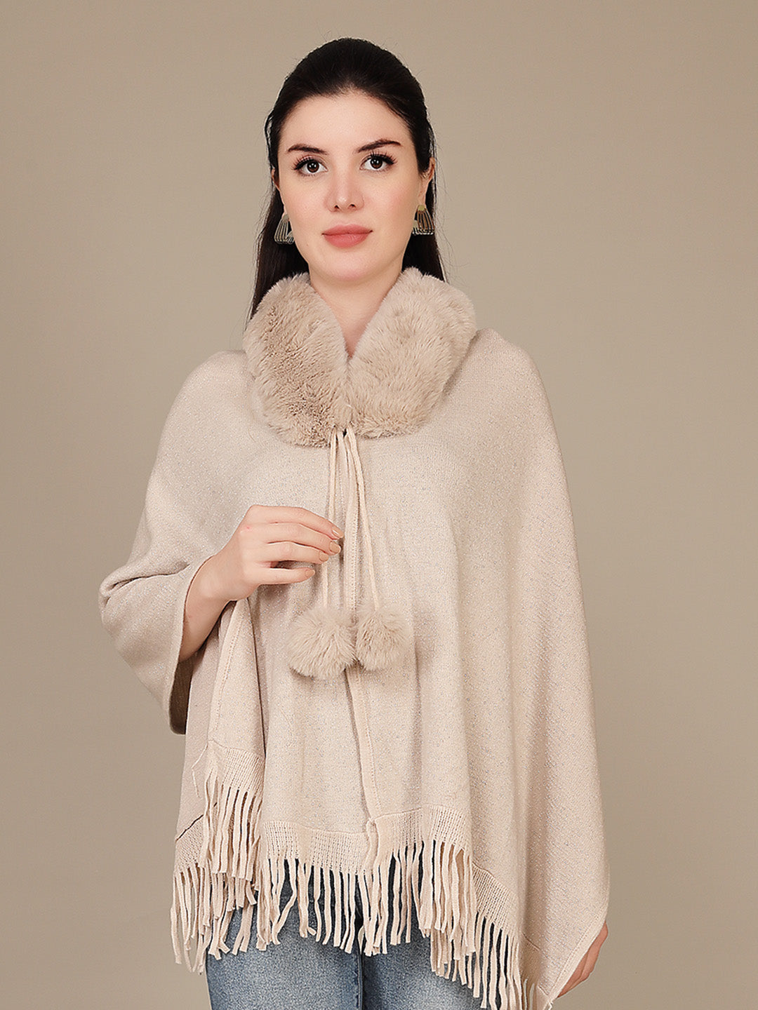 Elegant Drape Shrug
