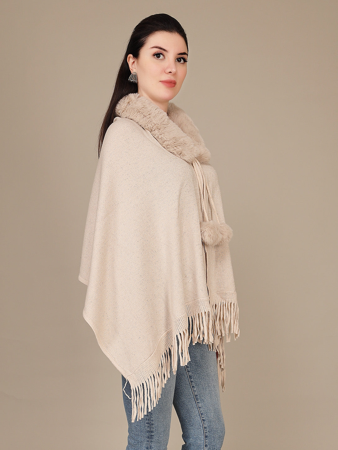 Elegant Drape Shrug