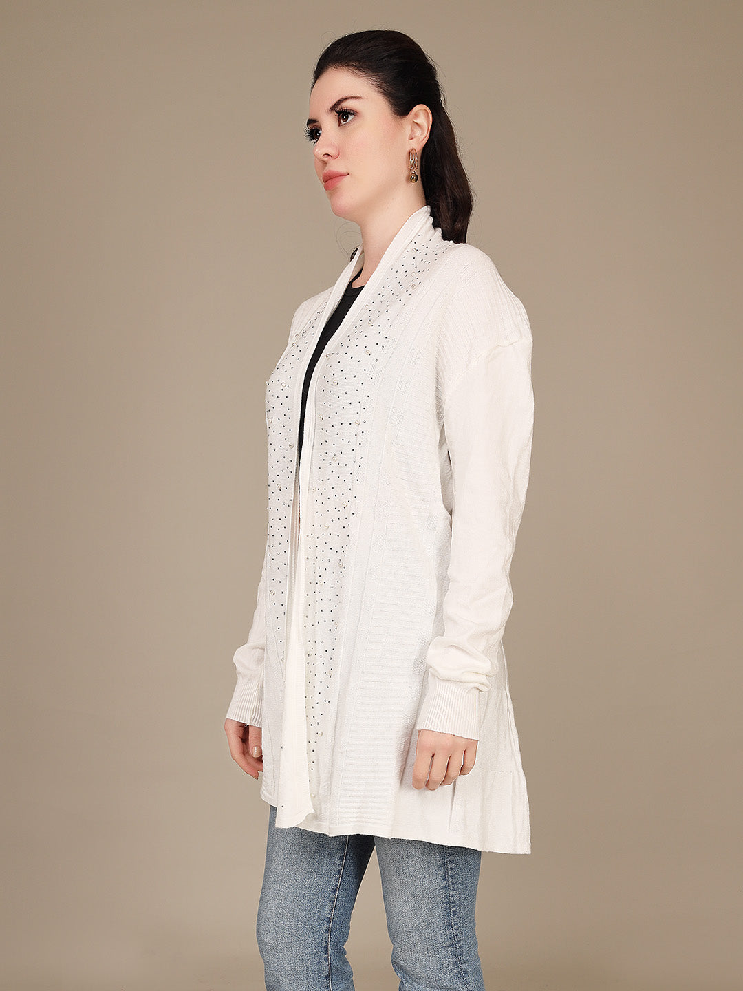 Elegant Drape Shrug