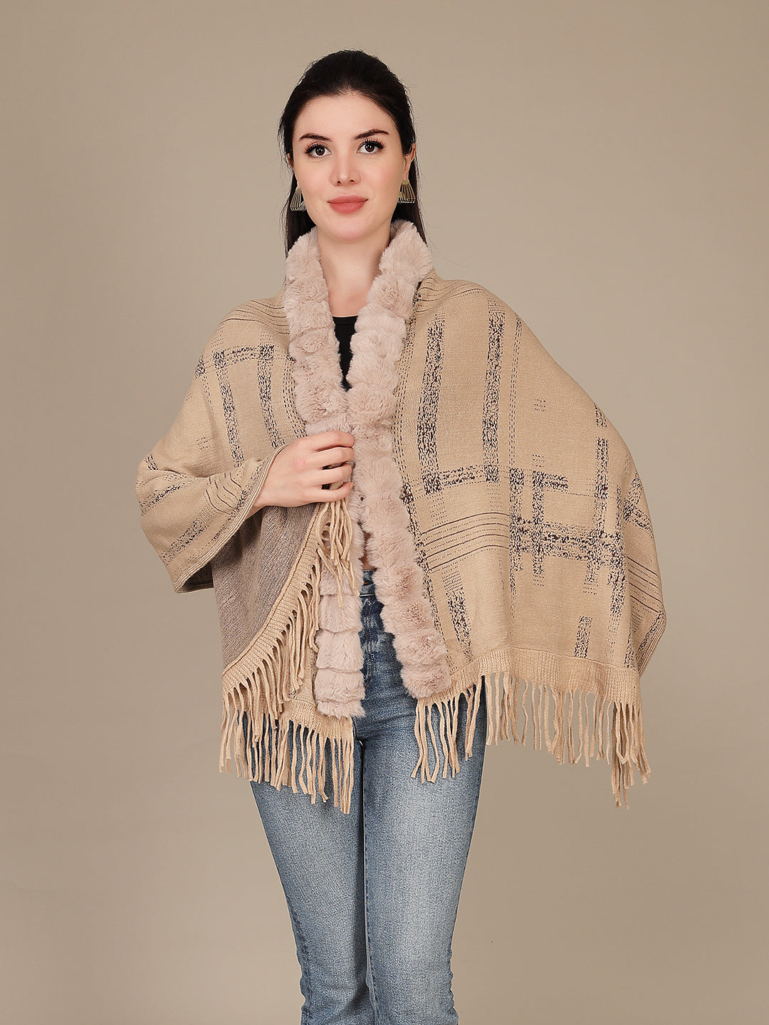 Elegant Drape Shrug