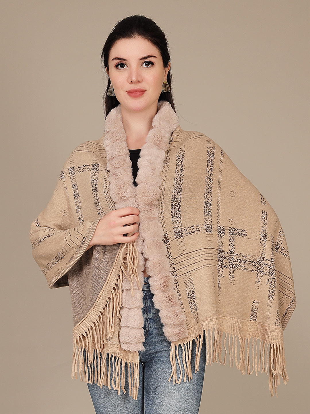 Elegant Drape Shrug