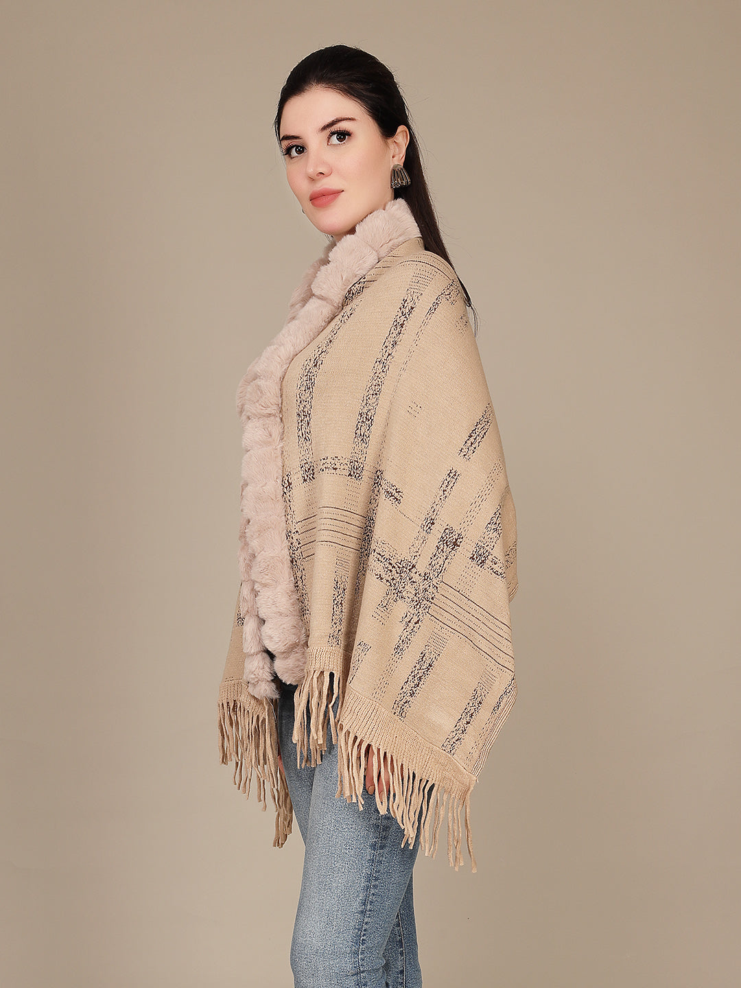 Elegant Drape Shrug