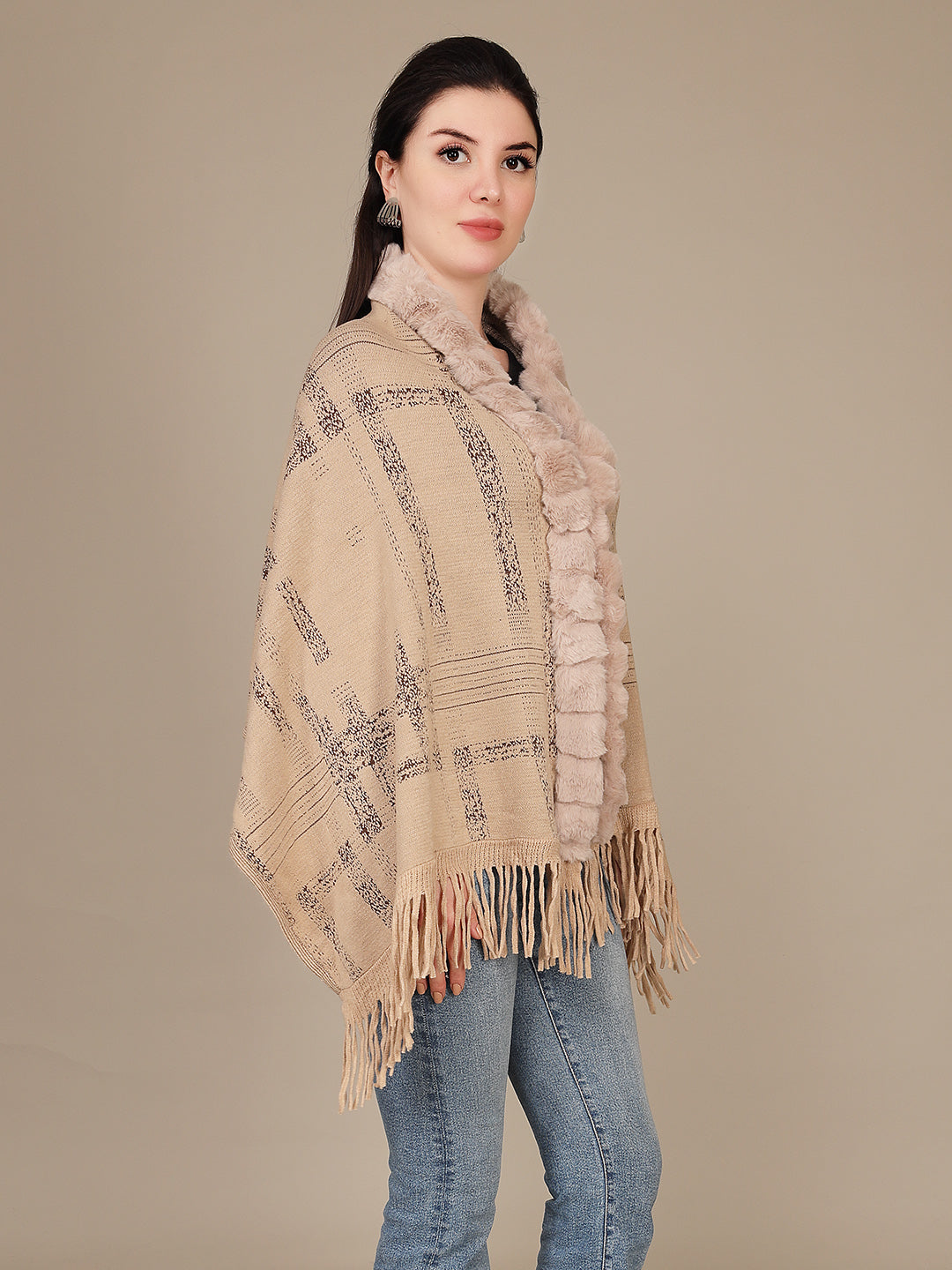 Elegant Drape Shrug